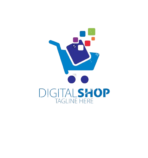 Logo Digital merchandise shop